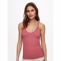 ONLY Seamless Rib Top Vicky Baroque Rose